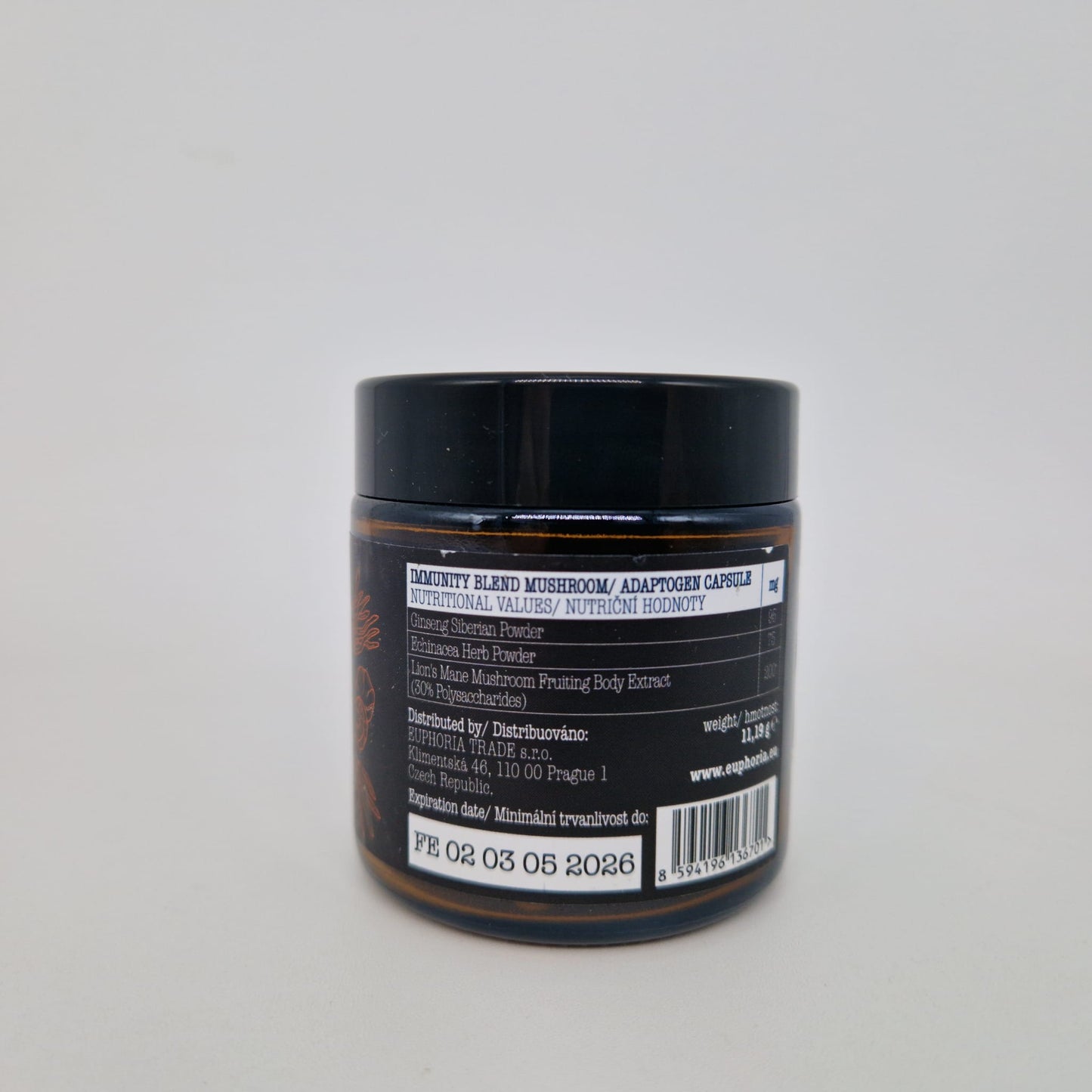 Euphoria Mushrooms Immunity Blend – Echinacea & Lion’s Mane