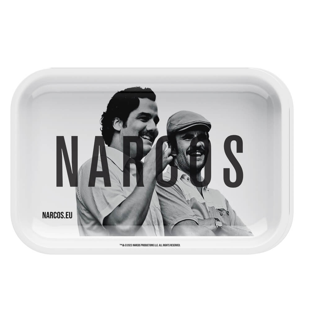 Narcos Metal Tray – Accessory for Rolling with Style