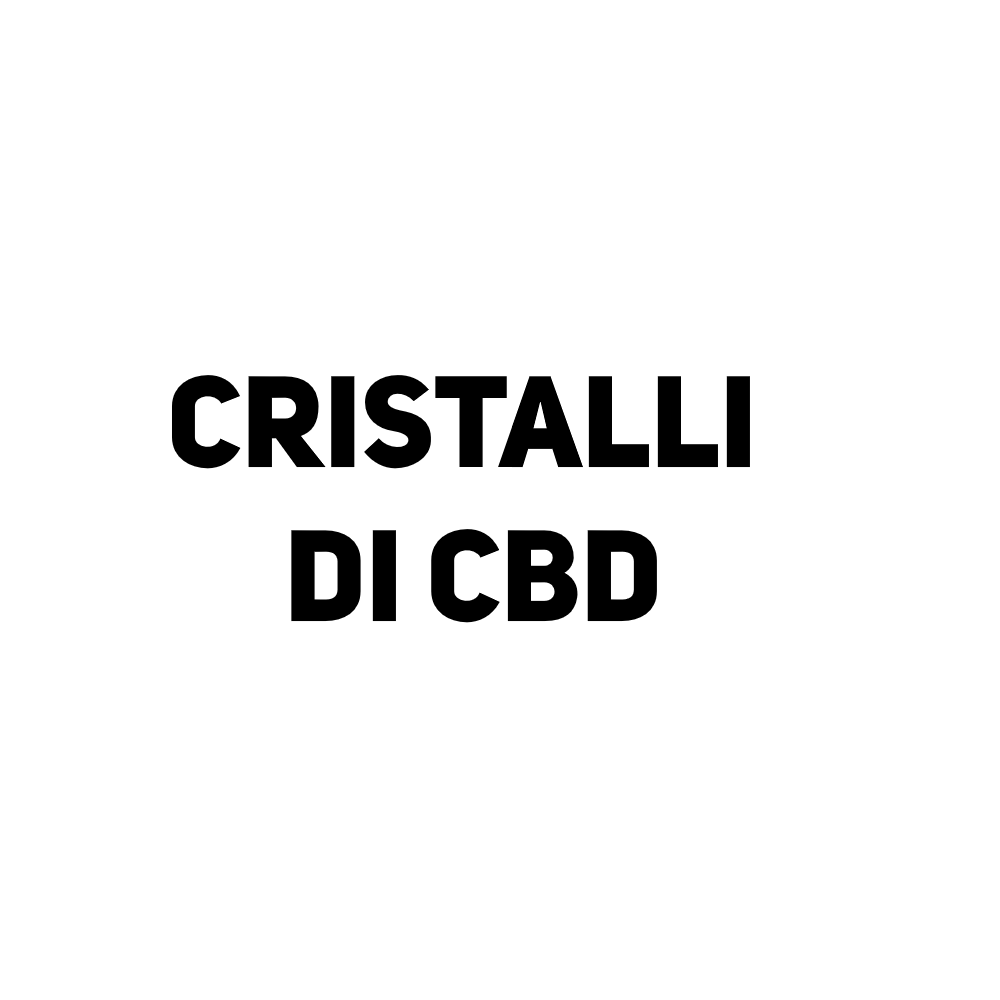 CBD cristalli