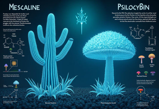 Mescalina e psilobicina: quali differenze?