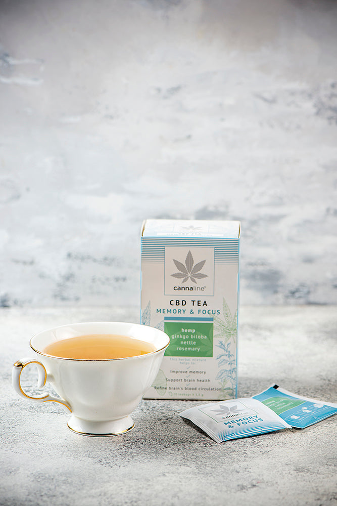 CBD Tea Memory & Focus tisana per la memoria