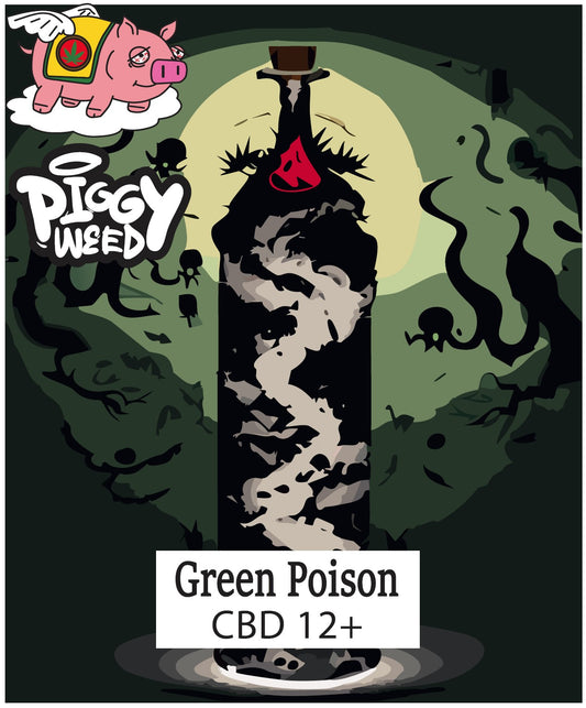 Piggyweed Green poison CBD12+