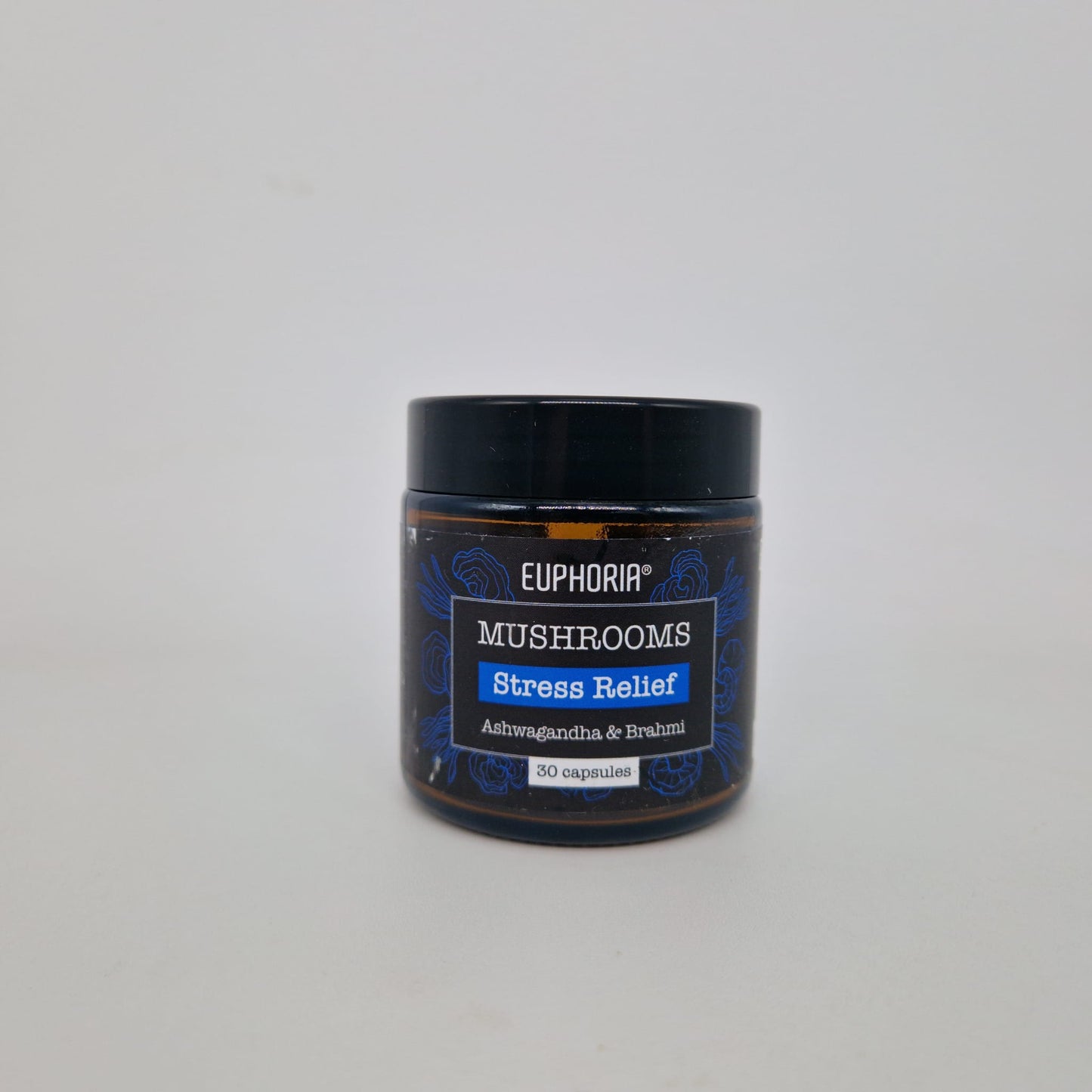 Euphoria Mushrooms Anti-Stress Blend – Ashwagandha & Brahmi