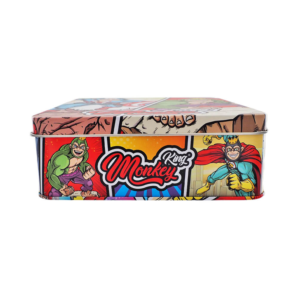 Monkey King Vassoio per Rollare con Storage Box: Edizione Superhero Large - Il Compagno Perfetto per i Tuoi Momenti Creativi