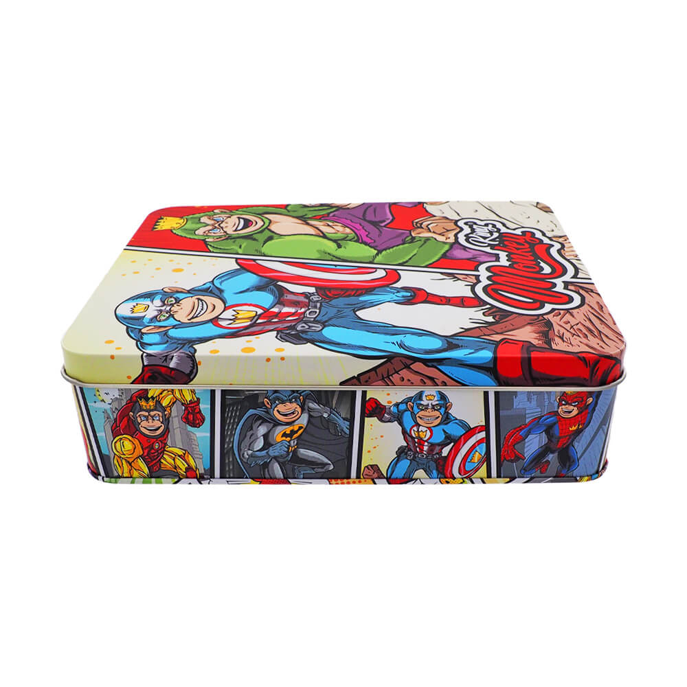 Monkey King Vassoio per Rollare con Storage Box: Edizione Superhero Large - Il Compagno Perfetto per i Tuoi Momenti Creativi