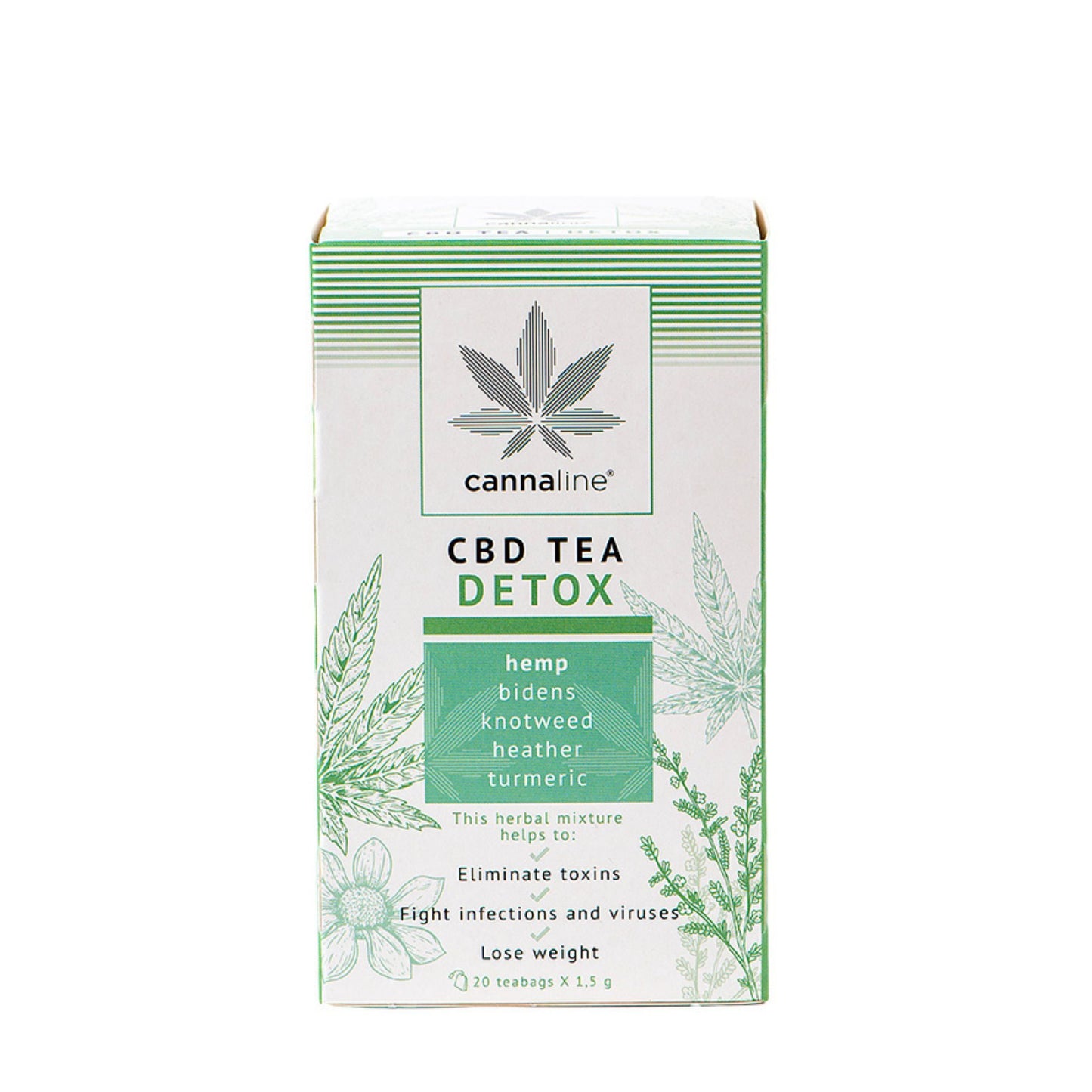 cbd tisana detox tea alla cannabis light