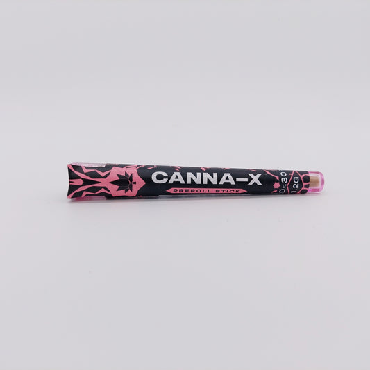 Canna-X Preroll Stick “Bubble Gum” 30% CBD – 1gr